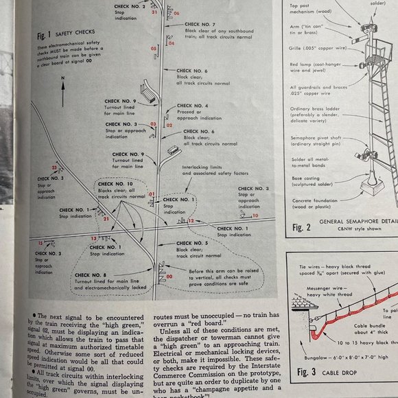 Model Railroader Magazine Back Issue  u Jan 1967 Vol 34 No 1 Detailing Signal Sy - Picture 8 of 9